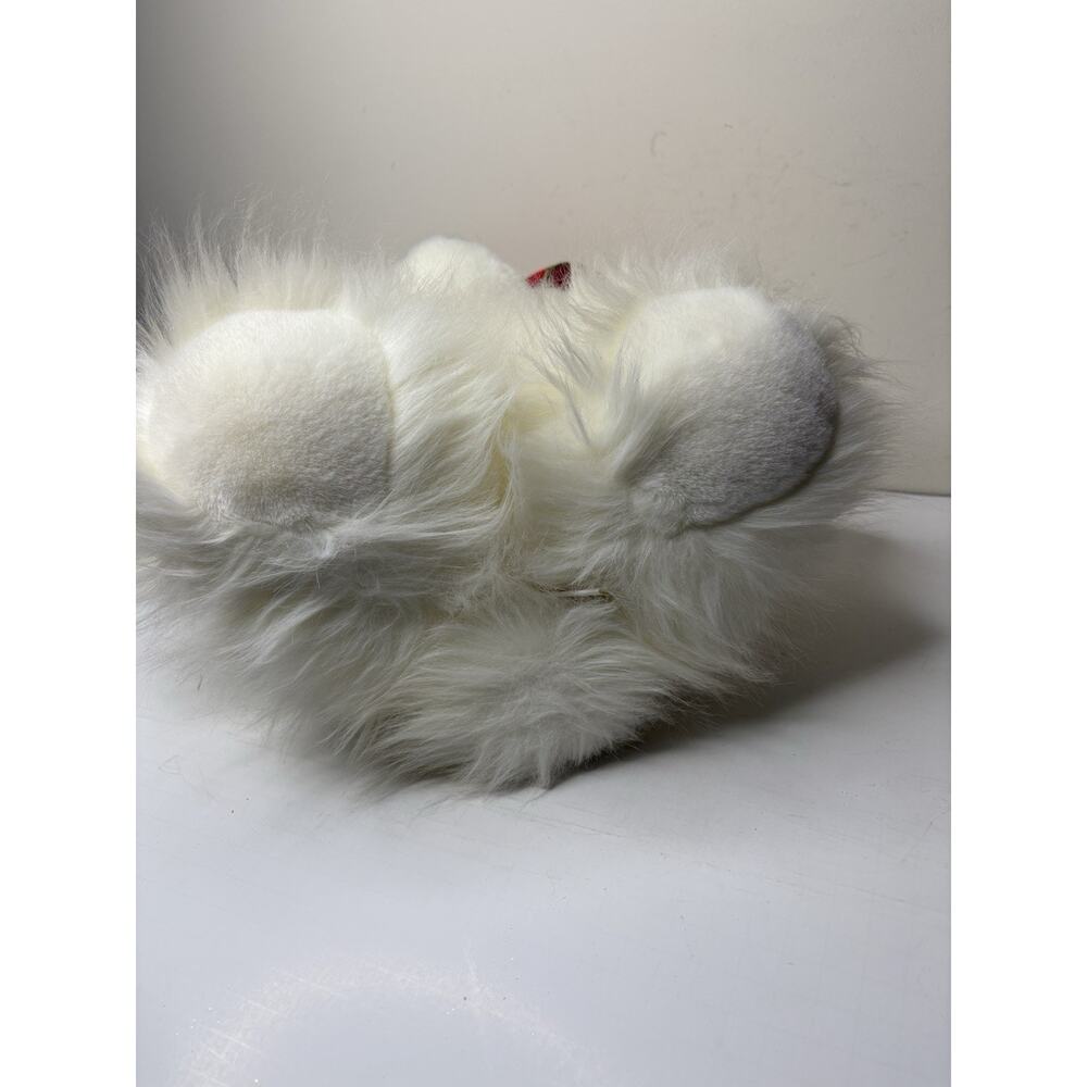Vtg 1987 Santa Bear Mrs. Santa Bear Fluffy Long Hair Stuffed Plush Dayton Hudson - Picture 6 of 8